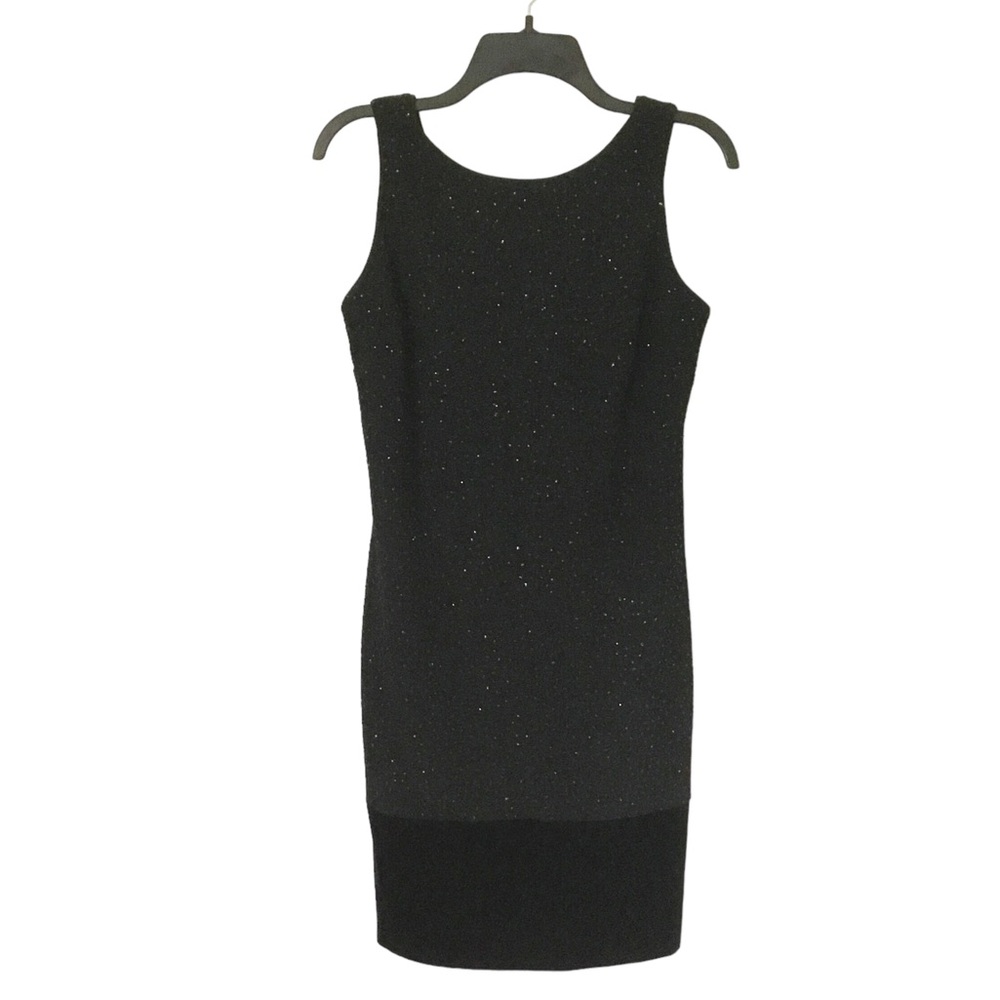 Jessica Howard Sparkly Black Cocktail Dress Size 6 #154